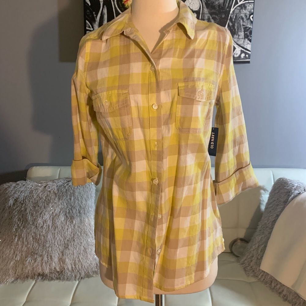 New Old Navy Plaid Shirt